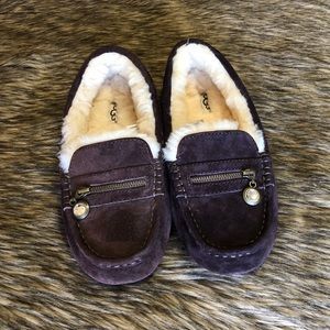 UGG Ansley Suede Moccasin Slippers